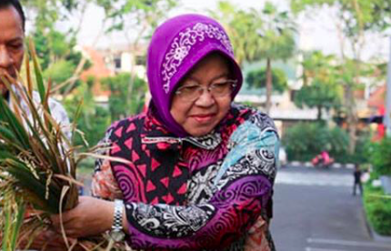 Indonesia’s Social Affairs Minister Tri Rismaharini. Photo: Instagram/@trirismaharini