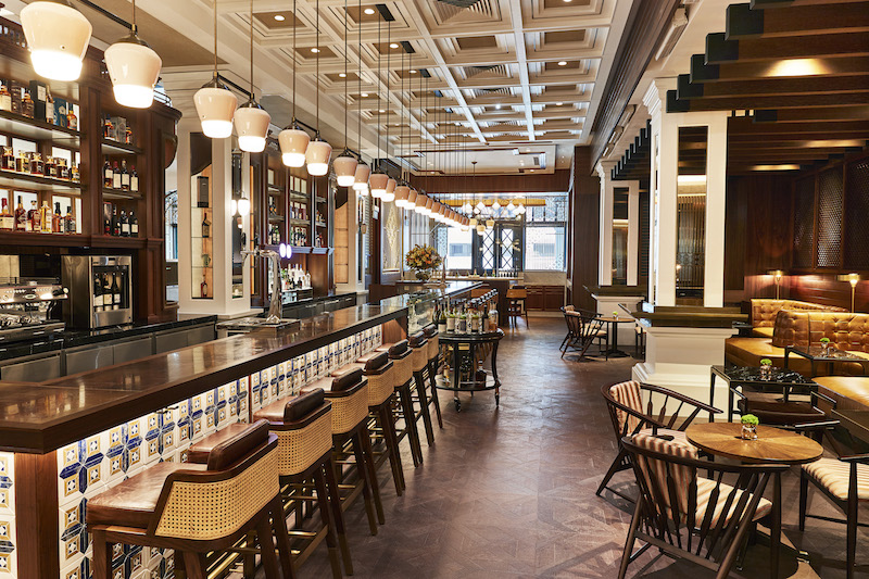The bar. Photo: The Capitol Kempinski Hotel Singapore