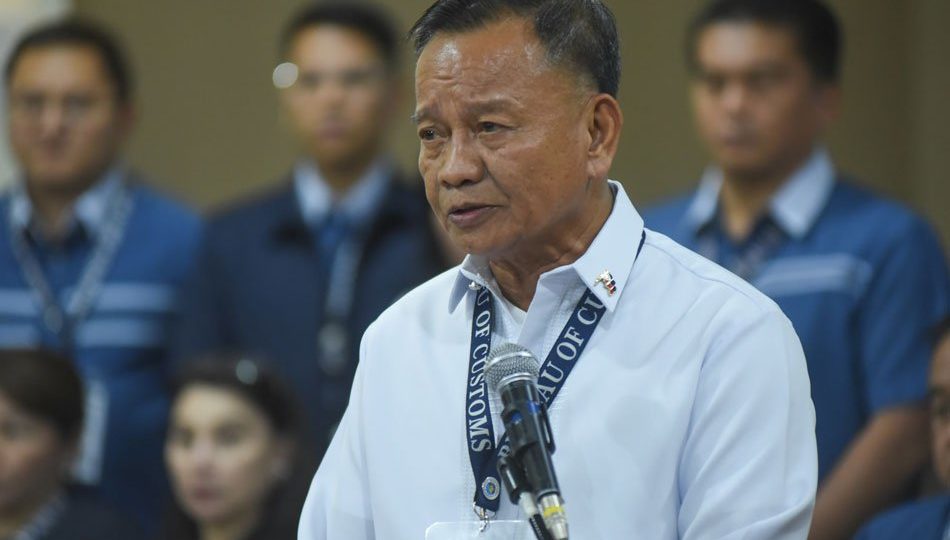 Former customs chief Isidro Lapeña. Photo: ABS-CBN News