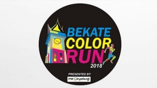 An event poster for the cancelled Bekate Color Run in Bukittinggi, West Sumatra. Photo: Twitter