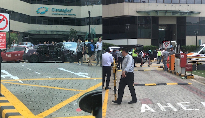 Photo: Singapore Road Accident/Facebook