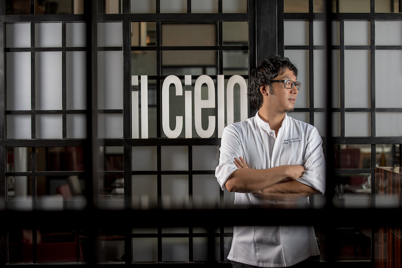 Chef Yohhei Sasaki. Photo: il Cielo