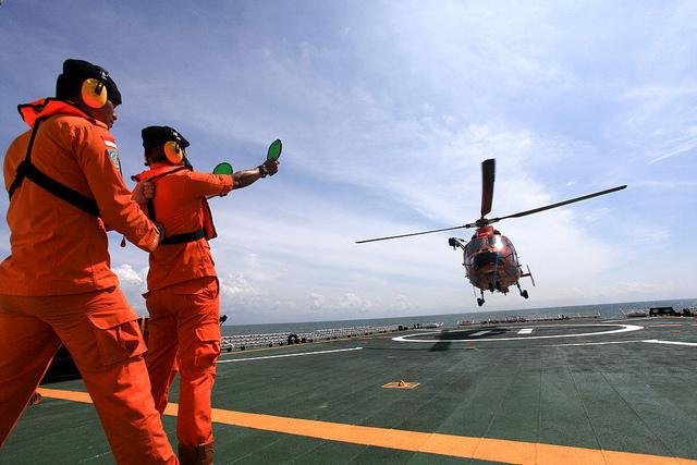 A Basarnas helicopter. Photo: Aris Daeng/Flickr