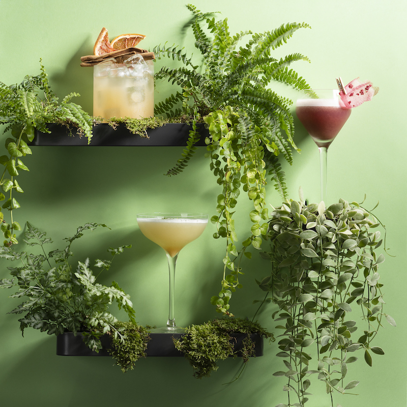'Rainforest' cocktails. Photo: Skai Bar