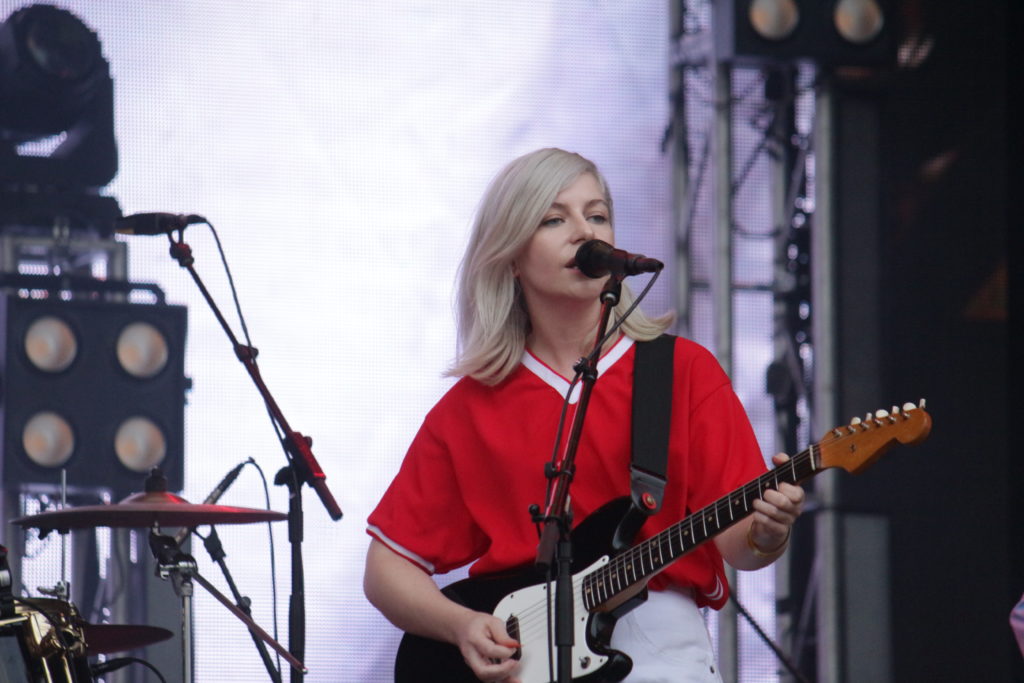 Kerri MacLellan from Canadian indie rock band Alvvays. Photo by Vicky Wong.