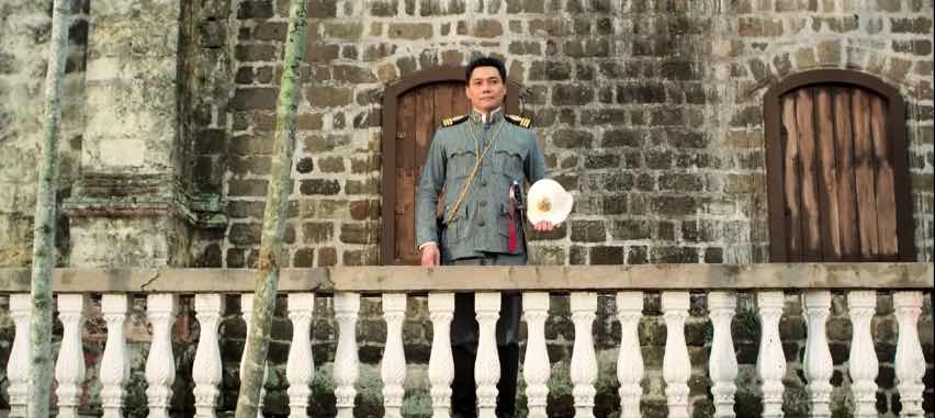 Mon Confiado as Emilio Aguinaldo in the film “Heneral Luna”. (Photo: “Heneral Luna” trailer) 