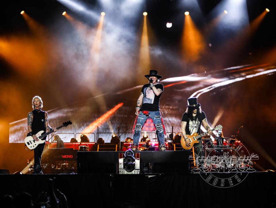 Photo: Guns N' Roses Facebook page. 