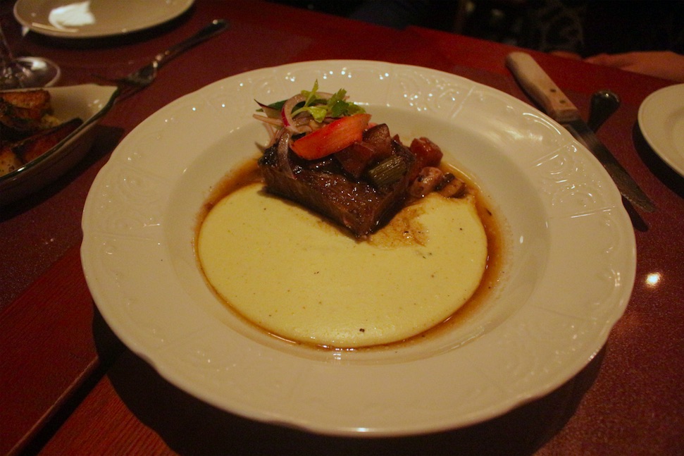 Frank's beef short ribs. Photo by Vicky Wong.