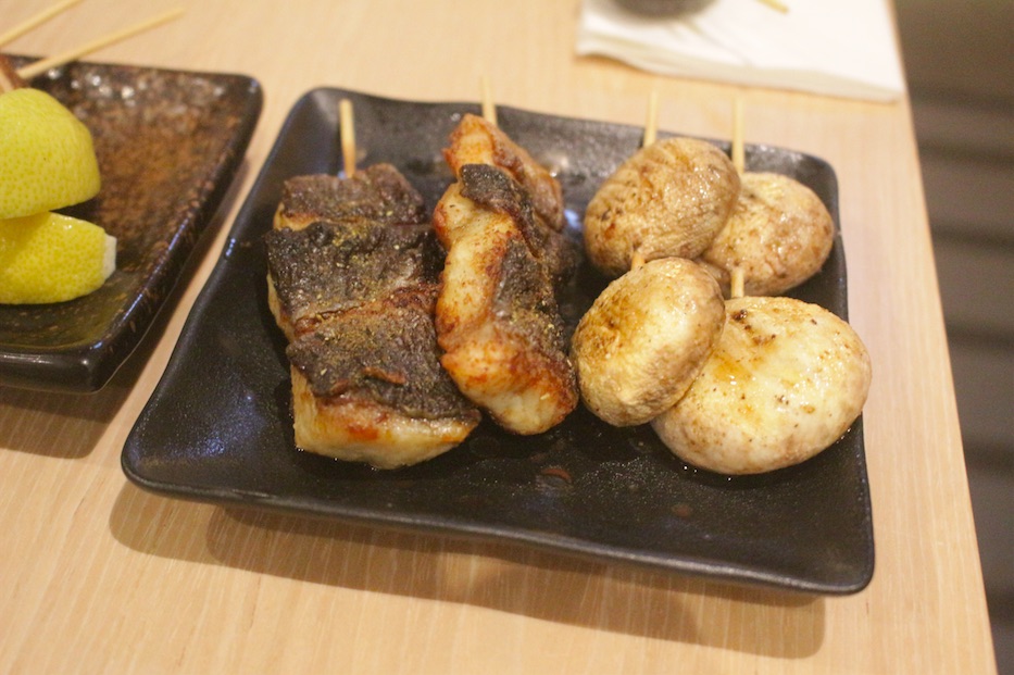 Mokutan's grilled cod and mushroom. Photo by Vicky Wong.