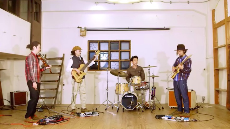 J-Pop band Nabowa will be performing in indie music venue This Town Needs this Sunday. Screengrab via YouTube.