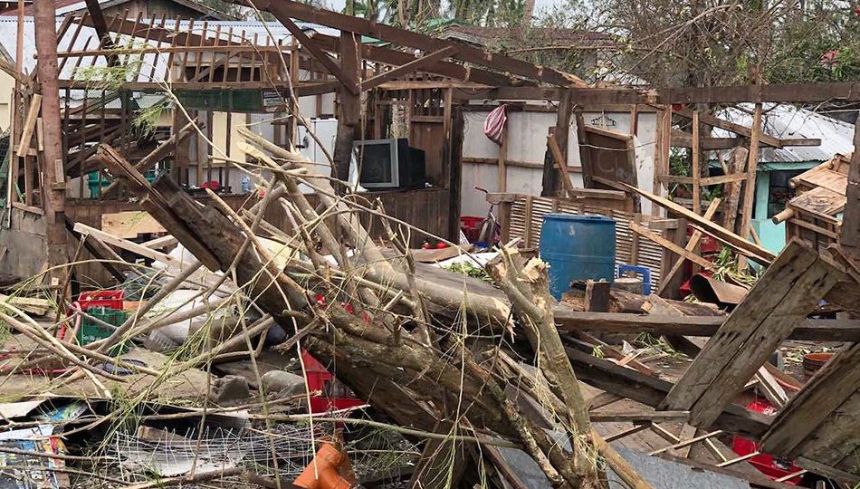 Cagayan was put under a state of calamity due to the destruction left by typhoon Mangkhut. Here are homes in  Gattaran, Cagayan that were destroyed during the calamity. Photo: Jeff Canoy/ABS-CBN News 