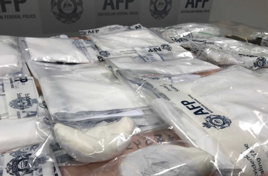 Some of the seized drugs via AFP 