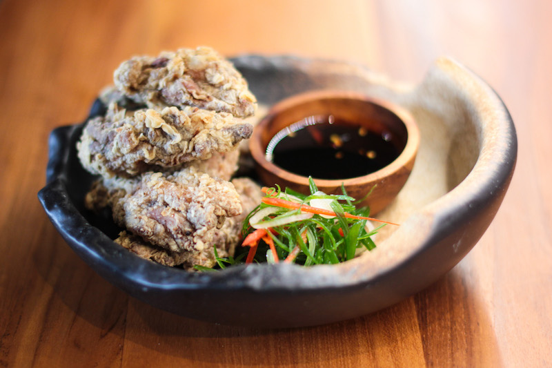 Szechuan pepper chicken spare ribs. Photo: The Sampan
