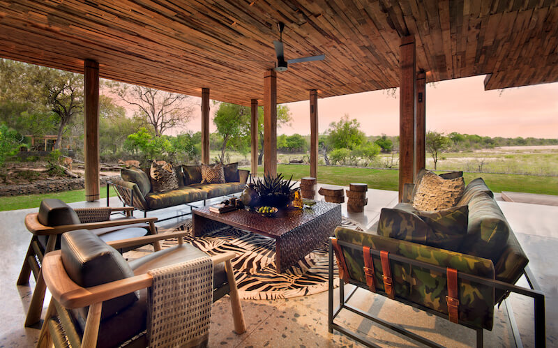 Lounge lookout. Photo: Tengile River Lodge