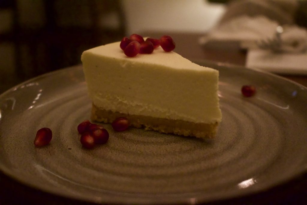 Artemis & Apollo's cheesecake. Photo by Vicky Wong.