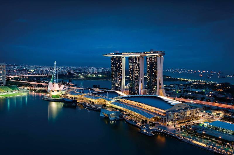The very recognizable structure. Photo: Marina Bay Sands/Facebook