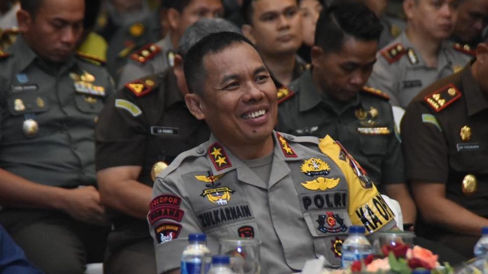 South Sumatra Regional Police Chief Zulkarnain Adinegara. Photo: Zulkarnain Adinegara / Facebook