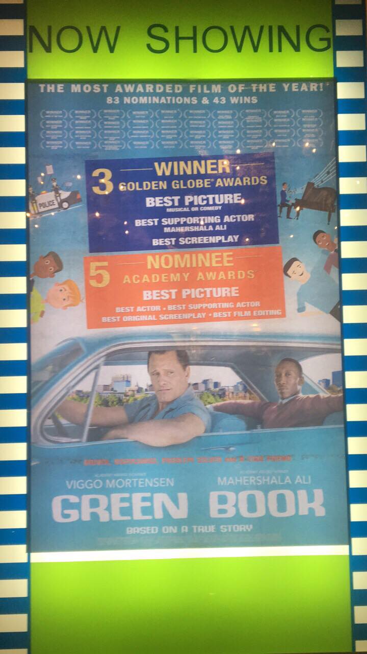 'Green Book' poster in Greenhills Shopping Center. (Photo: Jaymee Enriquez)