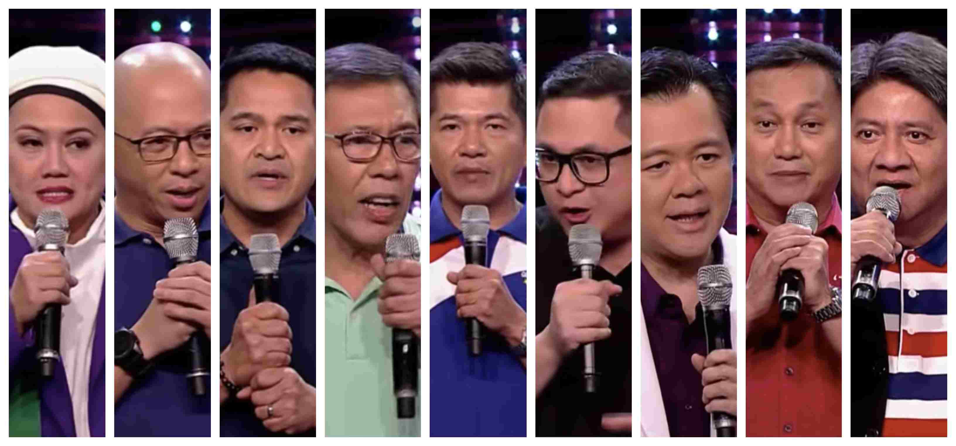 Image composite: All screenshots from ABS-CBN News’s YouTube.