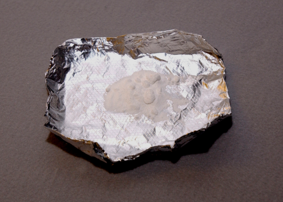 Powder meth in foil. Photo: Wikipedia