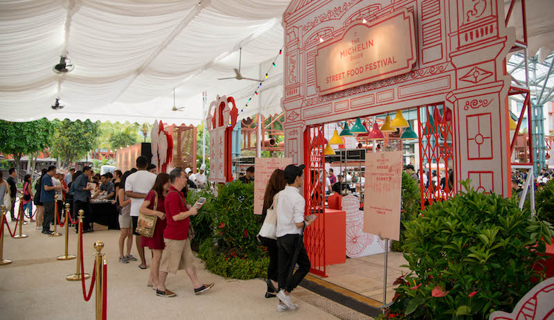 Past year’s edition of the Michelin Guide Street Food Festival. Photo: Michelin Guide Street Food Festival
