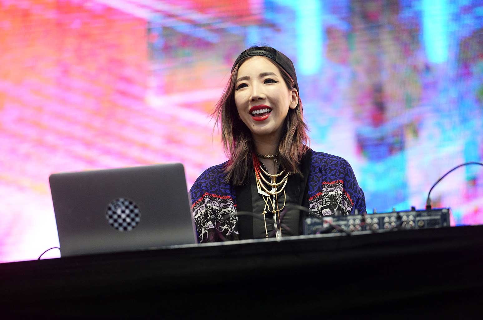 American DJ Jennifer Lee aka TOKiMONSTA will be playing at the Futurepublic festival on Saturday in Ancol.