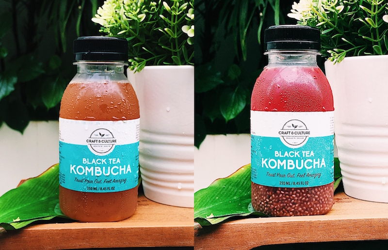 Original and rose chia kombucha. Photos: Craft & Culture - Kombucha, Kefir & Probiotics Singapore/Facebook