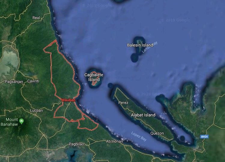 Mauban in Quezon province. Photo: Google Maps