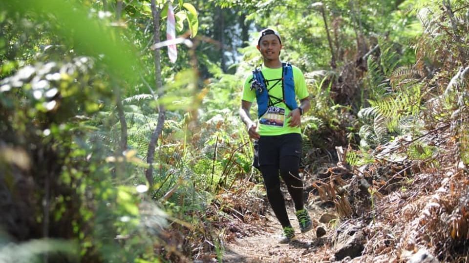 Last known photo taken of Ashraff participating in the Gopeng ULTRA