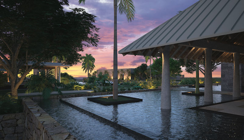 Artist rendering of Anantara Mauritius Resort exterior. Photo: Anantara Mauritius Resort 
