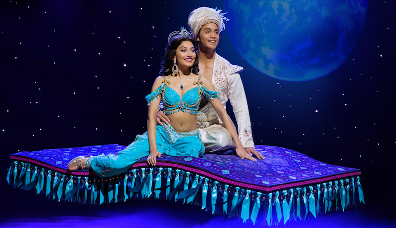 That magic carpet scene from Aladdin. Photo: James Green