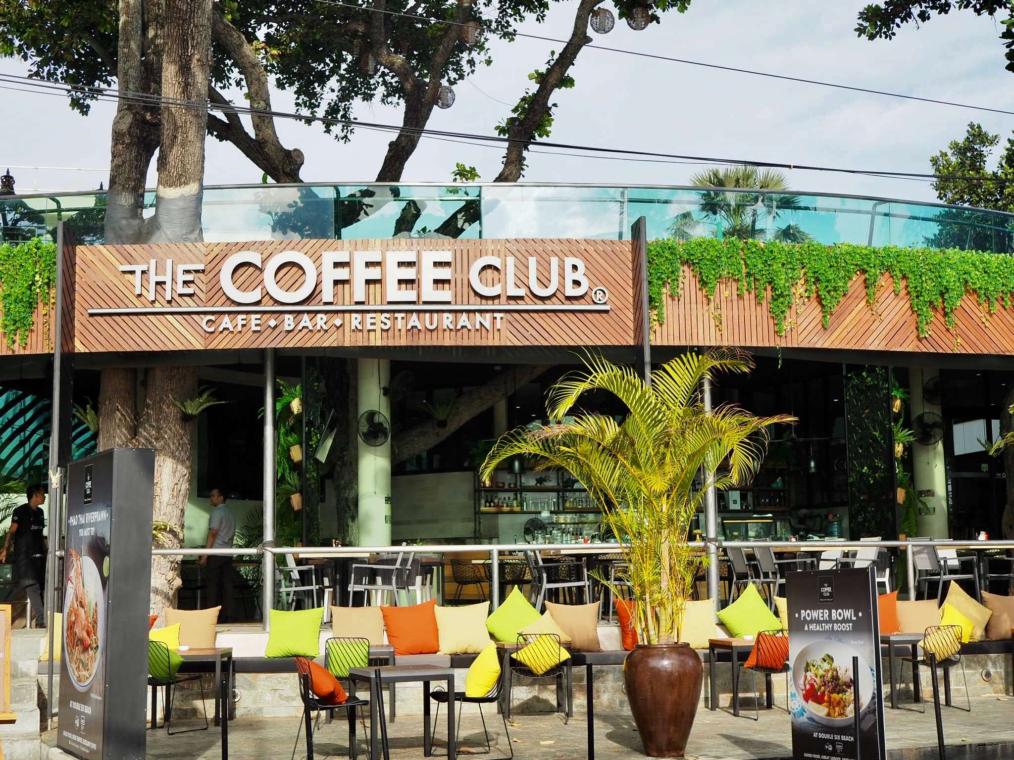 The Coffee Club’s exterior. Photo: Coconuts Bali