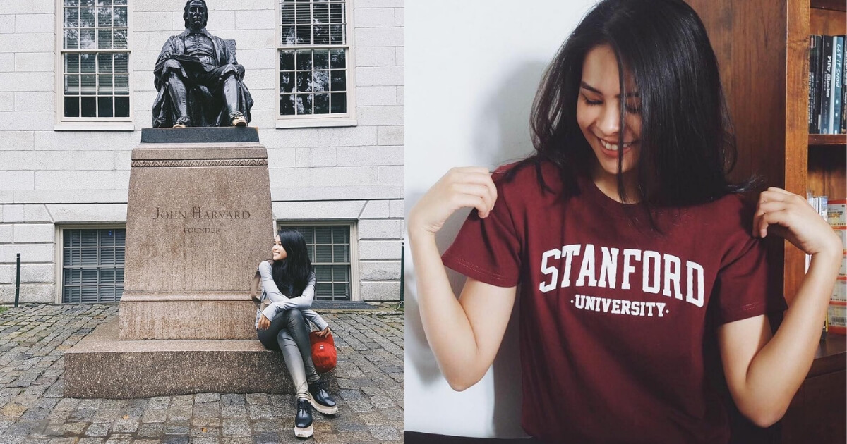 Indonesian singer/actress has been accepted to two of her dream universities, namely Harvard and Stanford. Photo: Instagram/@maudyayunda