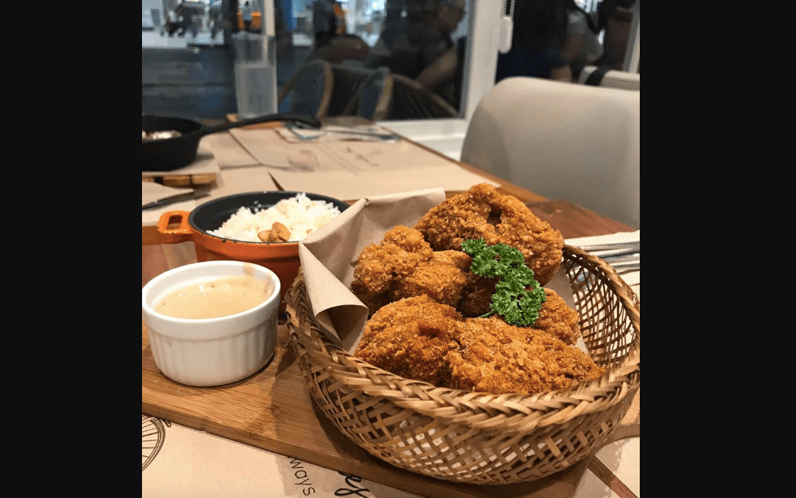 Katherine’s Café’s Cereal Fried Chicken. Photo: Kaka Corral
