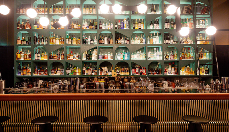The interior of b bar. Photo: honestbee