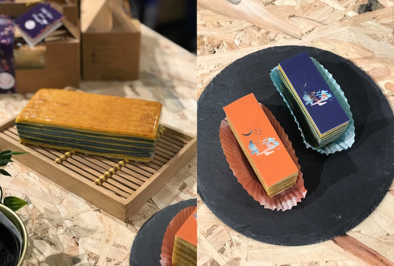 Cakes on display. Photos: Design Orchard pop-up