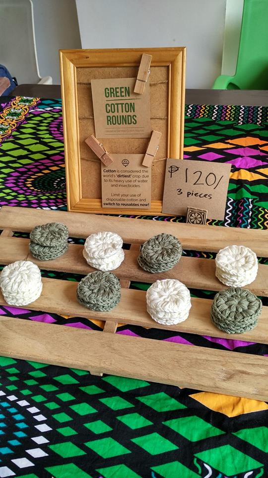 Photo: Green Cotton Rounds Facebook page. 