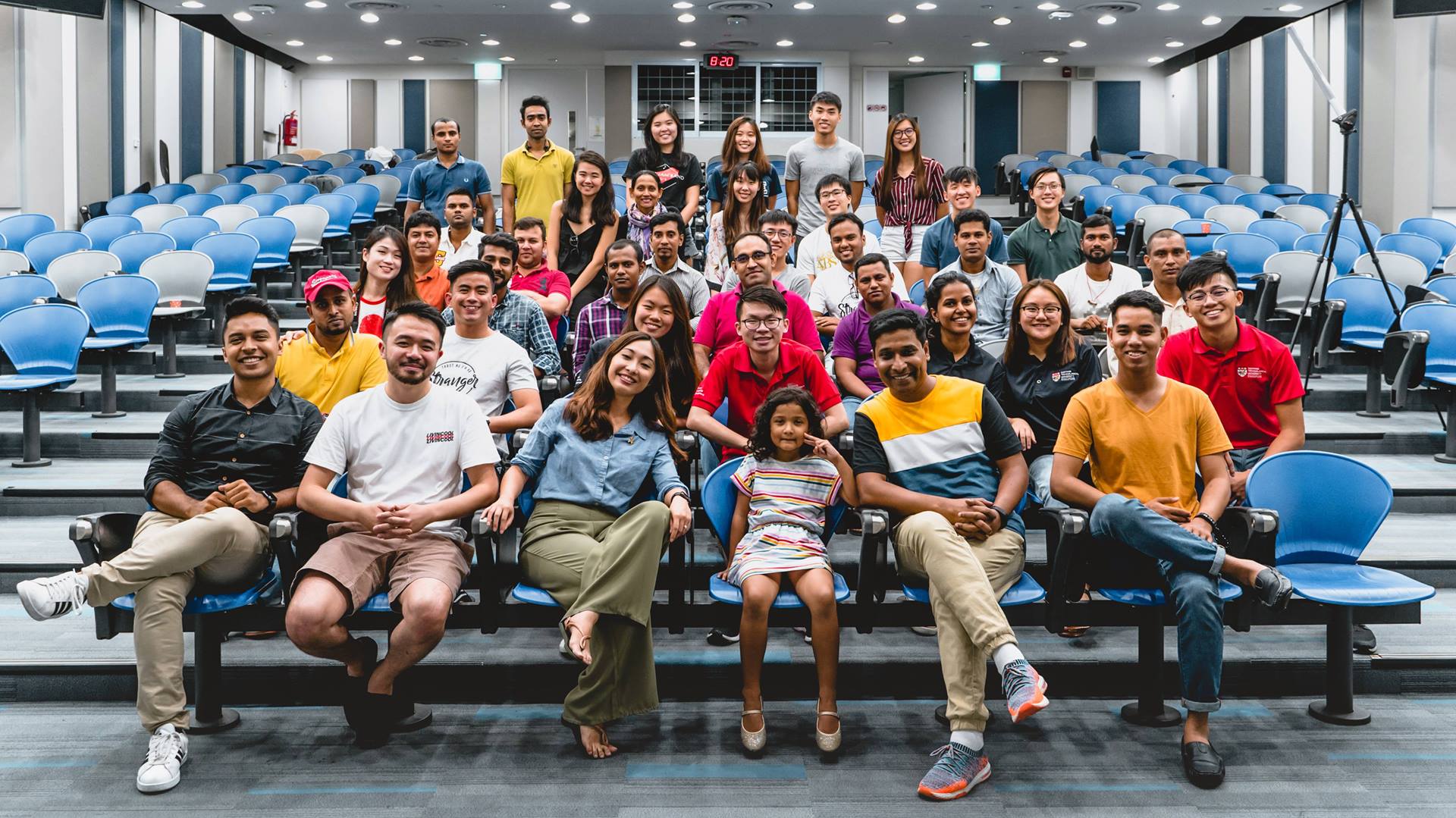 An arts collective and some NTU students decided to solve the issue of foreign workers being unable to understand an English movie by translating it to Bengali and hosting the workers for a movie screening (Photo: Sama Sama / Facebook)