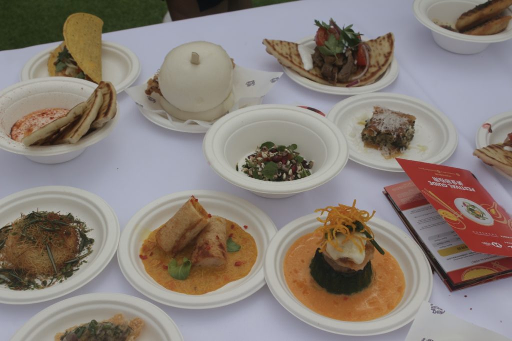 Spread of items on offer at Taste of Hong Kong 2019. Photo by Vicky Wong.