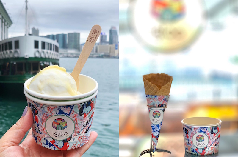 Gelato Gets The Nostalgic Treatment With White Rabbit Candy And Horlicks Flavors At Igloo Dessert Bar Coconuts Hong Kong