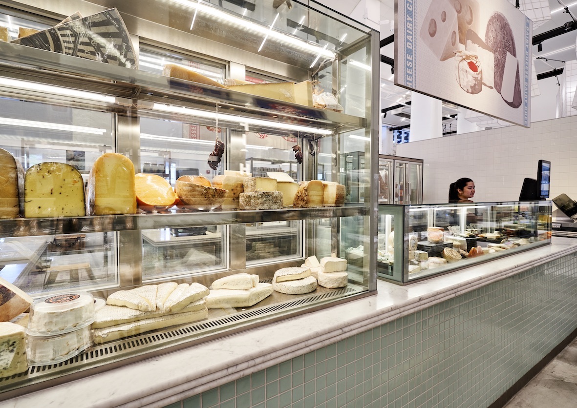 The cheese stall at Dairy. Photo: Culina