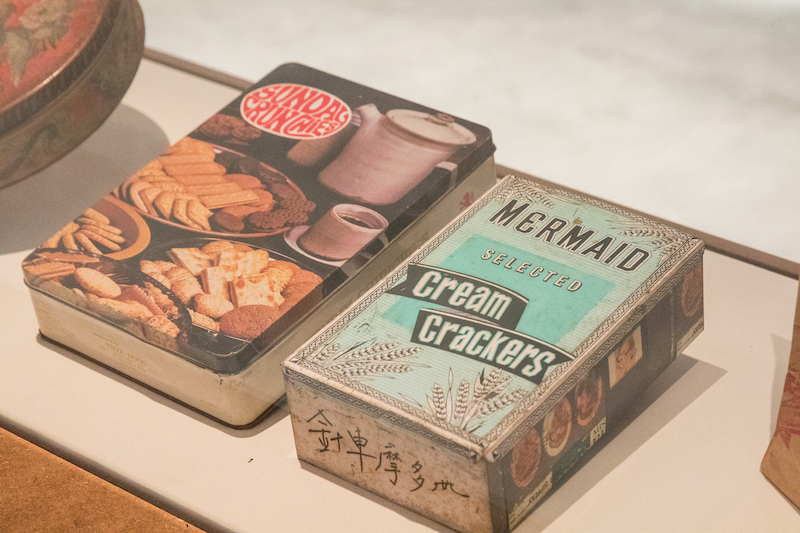 Repurposed biscuit tin from the '70s. Photo: National Museum of Singapore