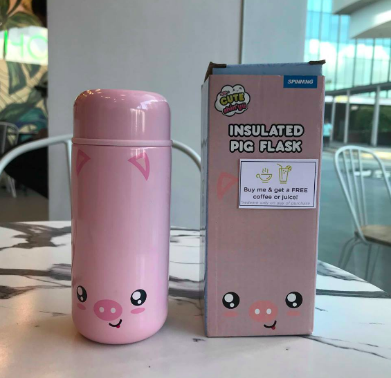 Thermos Flask Pig (PHP650/US.46). Photo: Kaka Corral