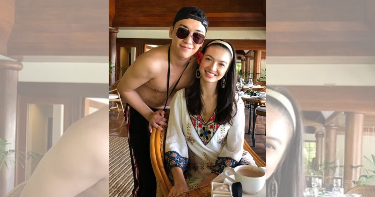 Indonesian actress Raline Shah with former K-pop star Seungri pictured together during the latter's birthday party in Palawan, The Philippines, in 2017. Photo: Instagram/@ralineshah