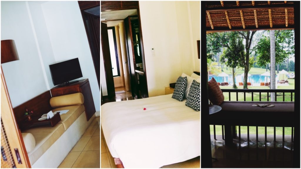 The bedroom and patio with a view. Photo: Coconuts Bali