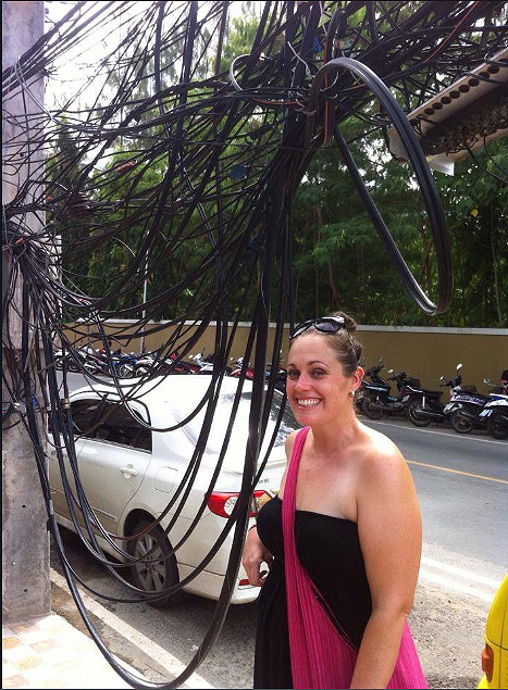 Tourist cable selfies are all the rage.