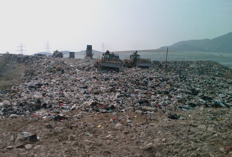 A landfill in Tuen Mun. Photo via Flickr/Edwin Lee.