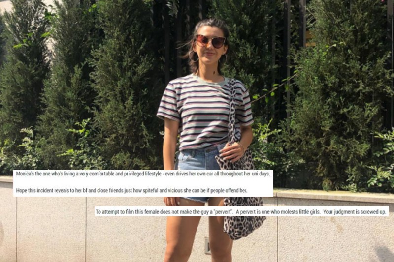 Some online commenters on the Monica Baey sexual misconduct case are choosing to side the perpetrator instead of the victim. (Photo: Monica Baey / Instagram)