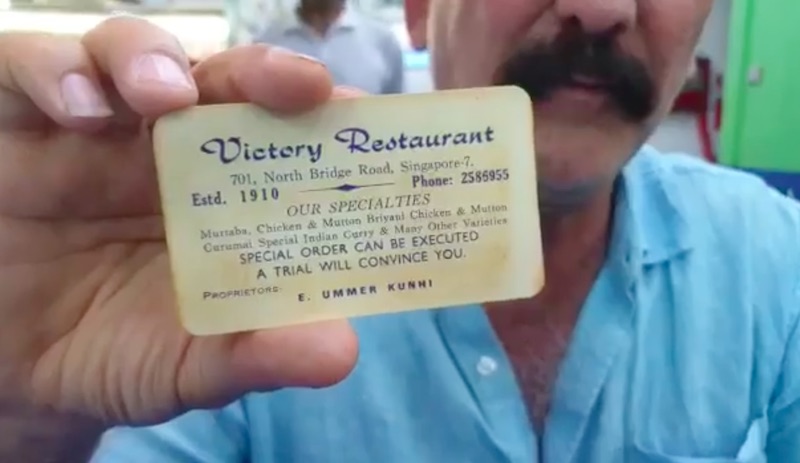 Screengrab from Victory Restaurant’s video