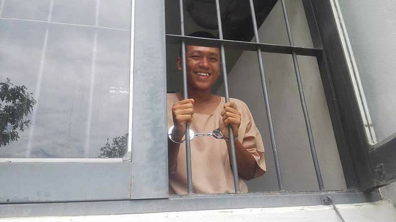Jatupat “Pai Dao Din” Boonpatararaksa, the anti-junta activist who spent more than two years behind bars for insulting the country’s monarchy by sharing an unflattering BBC article about the king. Photo: Charnvit Kasetsiri/ Facebook